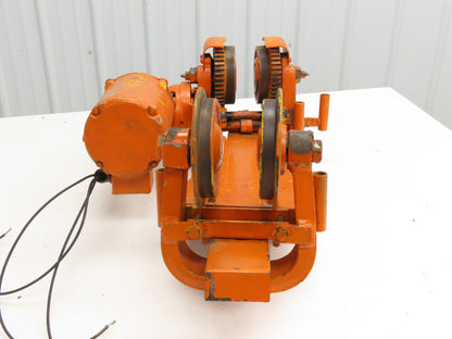 Cleveland Tramrail Underhung Bridge Crane Motorized End Truck/Trolley Drive 5:1
