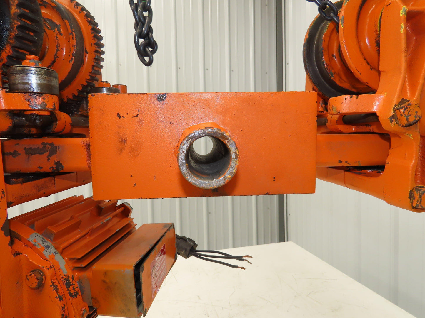 Cleveland Tramrail Underhung Bridge Crane Motorized Trolley Drive WA 5" Wheels