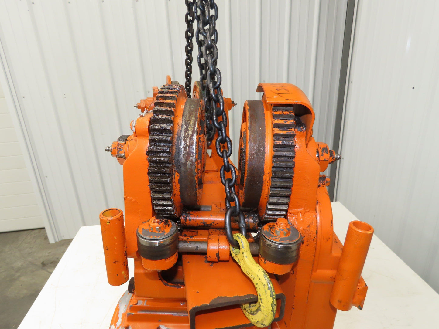 Cleveland Tramrail Underhung Bridge Crane Motorized Trolley Drive WA 5" Wheels