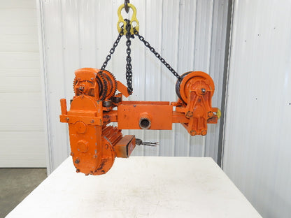 Cleveland Tramrail Underhung Bridge Crane Motorized Trolley Drive WA 5" Wheels