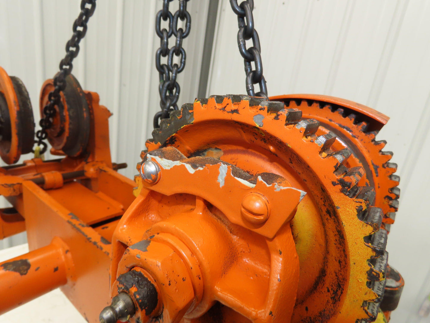 Cleveland Tramrail Underhung Bridge Crane Motorized Trolley Drive WA 5" Wheels