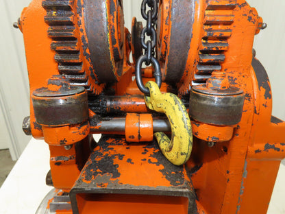 Cleveland Tramrail Underhung Bridge Crane Motorized Trolley Drive WA 5" Wheels