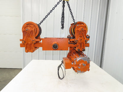 Cleveland Tramrail Underhung Bridge Crane Motorized Trolley Drive WA 5" Wheels