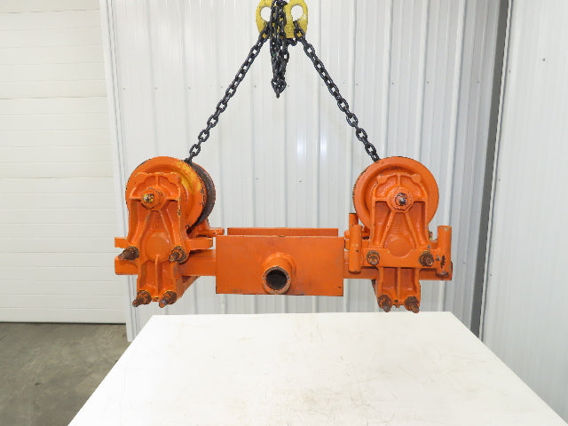 Cleveland Tramrail Underhung Bridge Crane Hoist Trolley End Truck WA 5" Wheels
