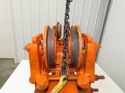 Cleveland Tramrail Underhung Bridge Crane Hoist Trolley End Truck WA 5" Wheels
