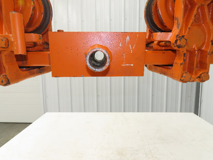 Cleveland Tramrail Underhung Bridge Crane Hoist Trolley End Truck WA 5" Wheels