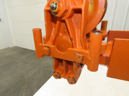 Cleveland Tramrail Underhung Bridge Crane Hoist Trolley End Truck WA 5" Wheels