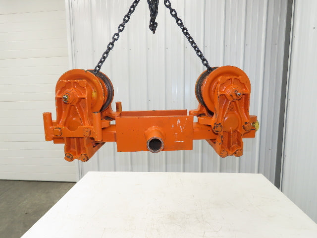Cleveland Tramrail Underhung Bridge Crane Hoist Trolley End Truck WA 5" Wheels