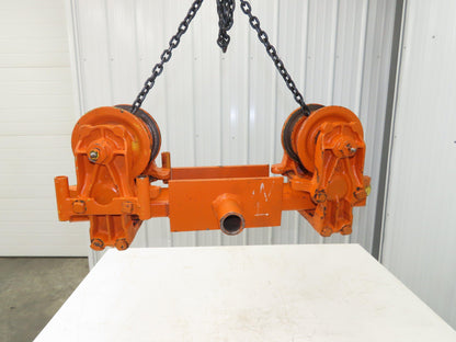 Cleveland Tramrail Underhung Bridge Crane Hoist Trolley End Truck WA 5" Wheels