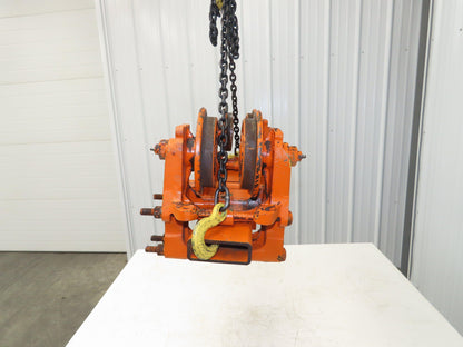 Cleveland Tramrail Underhung Bridge Crane Hoist Trolley End Truck WA 5" Wheels
