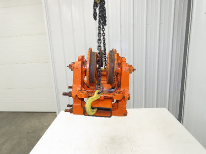 Cleveland Tramrail Underhung Bridge Crane Hoist Trolley End Truck WA 5" Wheels