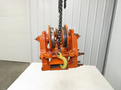 Cleveland Tramrail Underhung Bridge Crane Hoist Trolley End Truck WA 5" Wheels