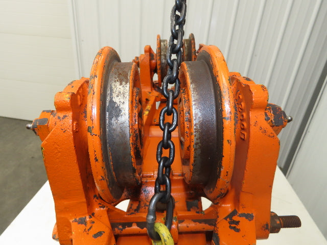 Cleveland Tramrail Underhung Bridge Crane Hoist Trolley End Truck WA 5" Wheels