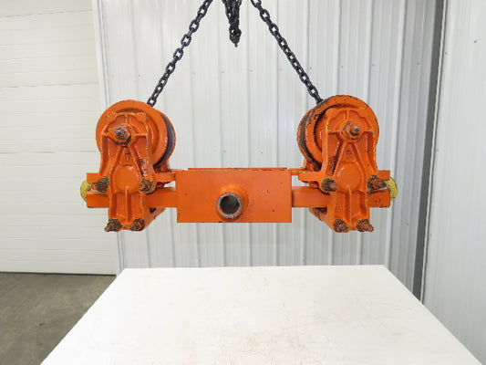 Cleveland Tramrail Underhung Bridge Crane Hoist Trolley End Truck WA 5" Wheels
