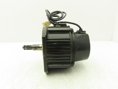Yaskawa UTSAE-B17BB AC Servo Motor 0.55kW 2000rpm 200v with 2-3/4" Shaft