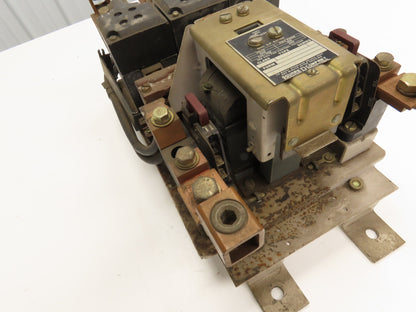 Square D GO 1 Motor Starter Class 8536 Ser C NEMA Size 5 600V 200Hp 4AWG-500MCM
