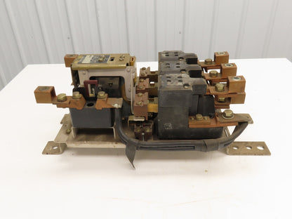 Square D GO 1 Motor Starter Class 8536 Ser C NEMA Size 5 600V 200Hp 4AWG-500MCM