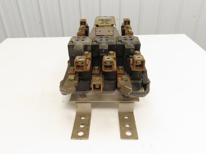 Square D GO 1 Motor Starter Class 8536 Ser C NEMA Size 5 600V 200Hp 4AWG-500MCM