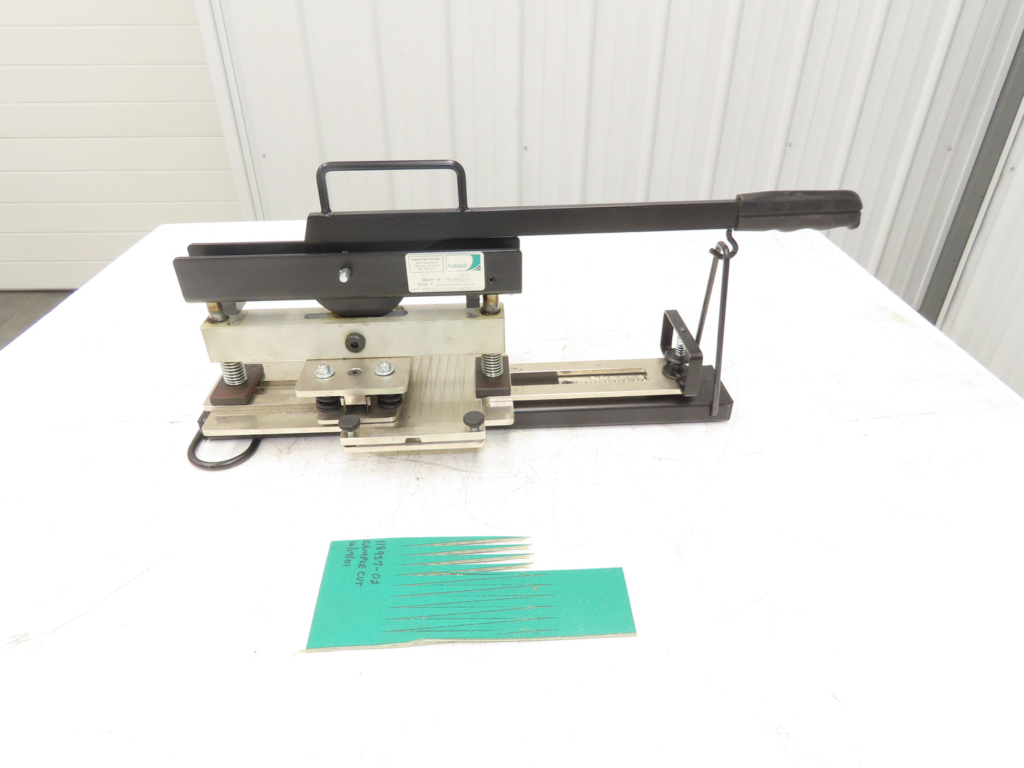 Habasit AF-100/US Flexproof Die Cutting Finger Belt Cutter For 100mm Wide Belts