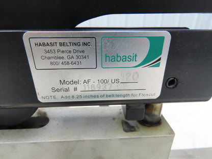Habasit AF-100/US Flexproof Die Cutting Finger Belt Cutter For 100mm Wide Belts