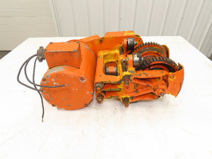 Cleveland Tramrail Bridge Crane Motorized End Truck Belt Drive WA 5" Wheels