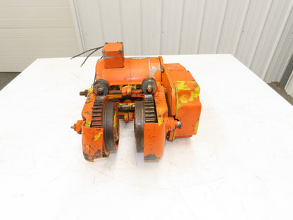 Cleveland Tramrail Bridge Crane Motorized End Truck Belt Drive WA 5" Wheels