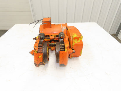 Cleveland Tramrail Bridge Crane Motorized End Truck Belt Drive WA 5" Wheels
