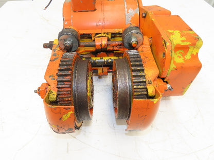 Cleveland Tramrail Bridge Crane Motorized End Truck Belt Drive WA 5" Wheels