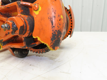 Cleveland Tramrail Bridge Crane Motorized End Truck Belt Drive WA 5" Wheels