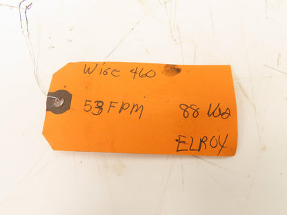 Cleveland Tramrail Bridge Crane Motorized End Truck Belt Drive WA 5" Wheels