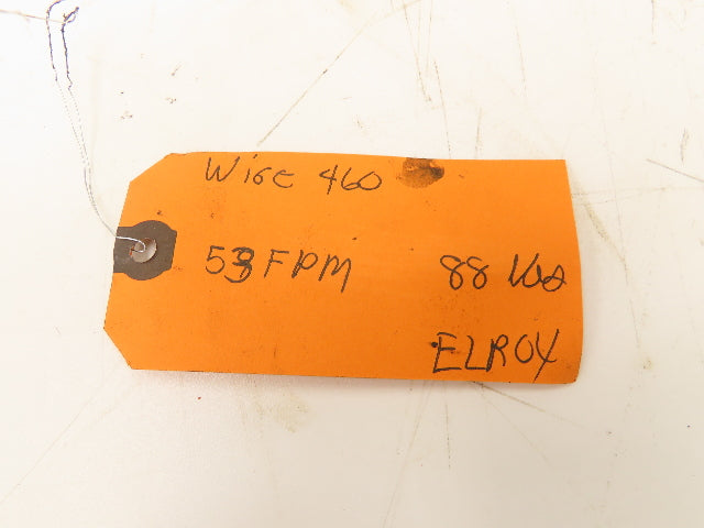 Cleveland Tramrail Bridge Crane Motorized End Truck Belt Drive WA 5" Wheels