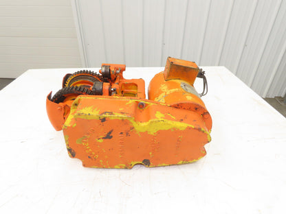Cleveland Tramrail Bridge Crane Motorized End Truck Belt Drive WA 5" Wheels