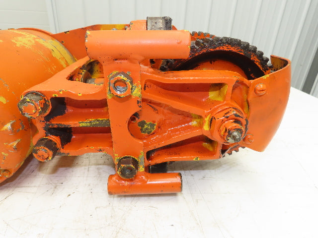 Cleveland Tramrail Bridge Crane Motorized End Truck Belt Drive WA 5" Wheels