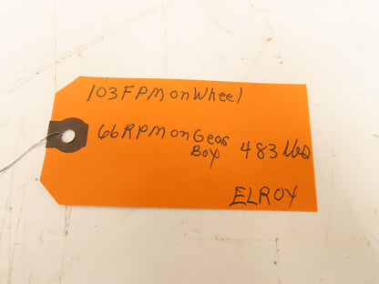 Cleveland Tramrail Bridge Crane Motorized Drive Gantry or Top Running 100fpm