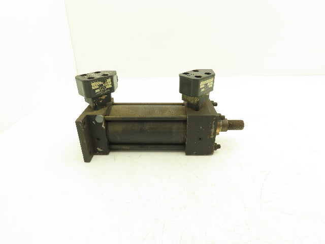 Parker CH2AUS34C Air Cylinder 2.5" Bore 4" Stroke 3/4"-16 End 250psi