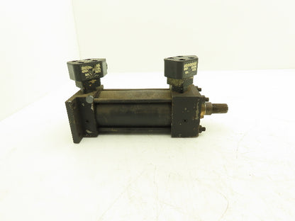 Parker CH2AUS34C Air Cylinder 2.5" Bore 4" Stroke 3/4"-16 End 250psi