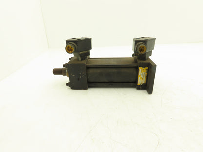 Parker CH2AUS34C Air Cylinder 2.5" Bore 4" Stroke 3/4"-16 End 250psi