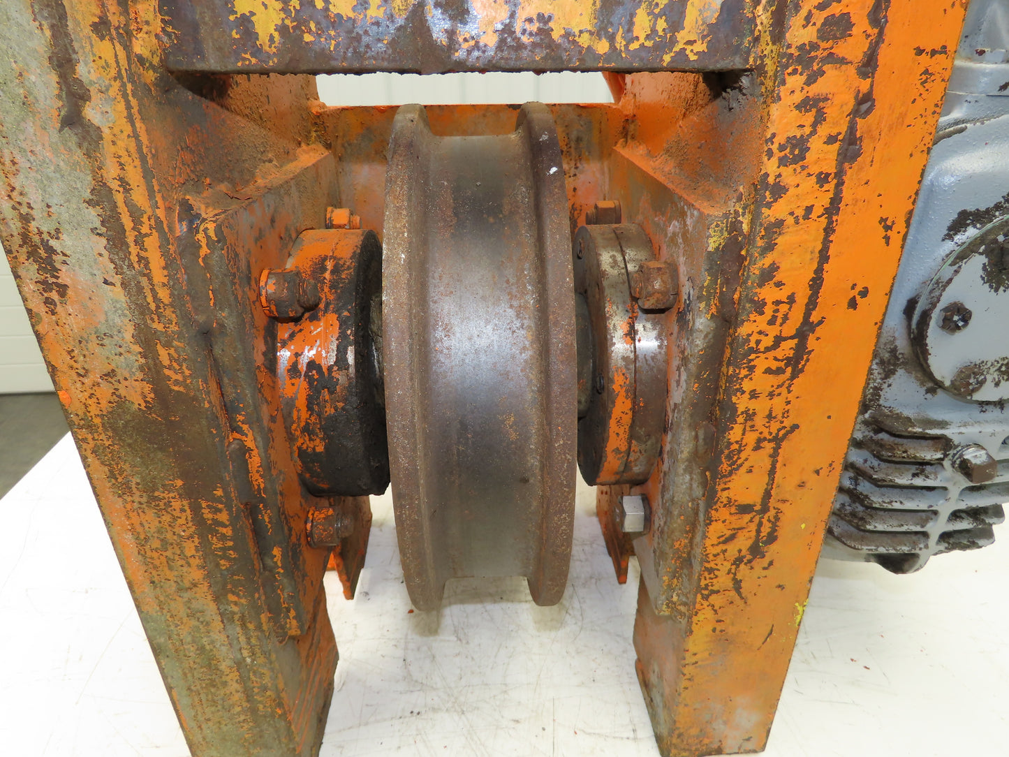 Cleveland Tramrail Bridge Crane Motorized Drive Gantry or Top Running 100fpm