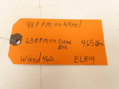 Cleveland Tramrail Bridge Crane Motorized Drive Gantry or Top Running 100fpm