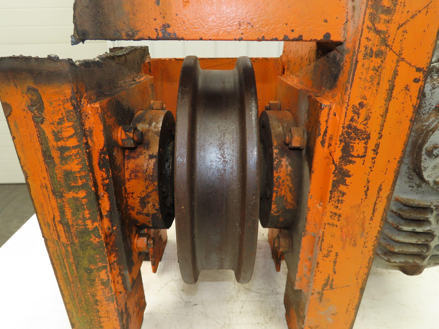 Cleveland Tramrail Bridge Crane Motorized Drive Gantry or Top Running 100fpm