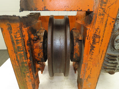 Cleveland Tramrail Bridge Crane Motorized Drive Gantry or Top Running 100fpm