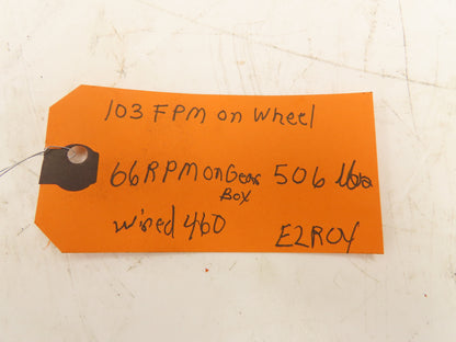 Cleveland Tramrail Bridge Crane Motorized Drive Gantry or Top Running 3Hp 100fpm