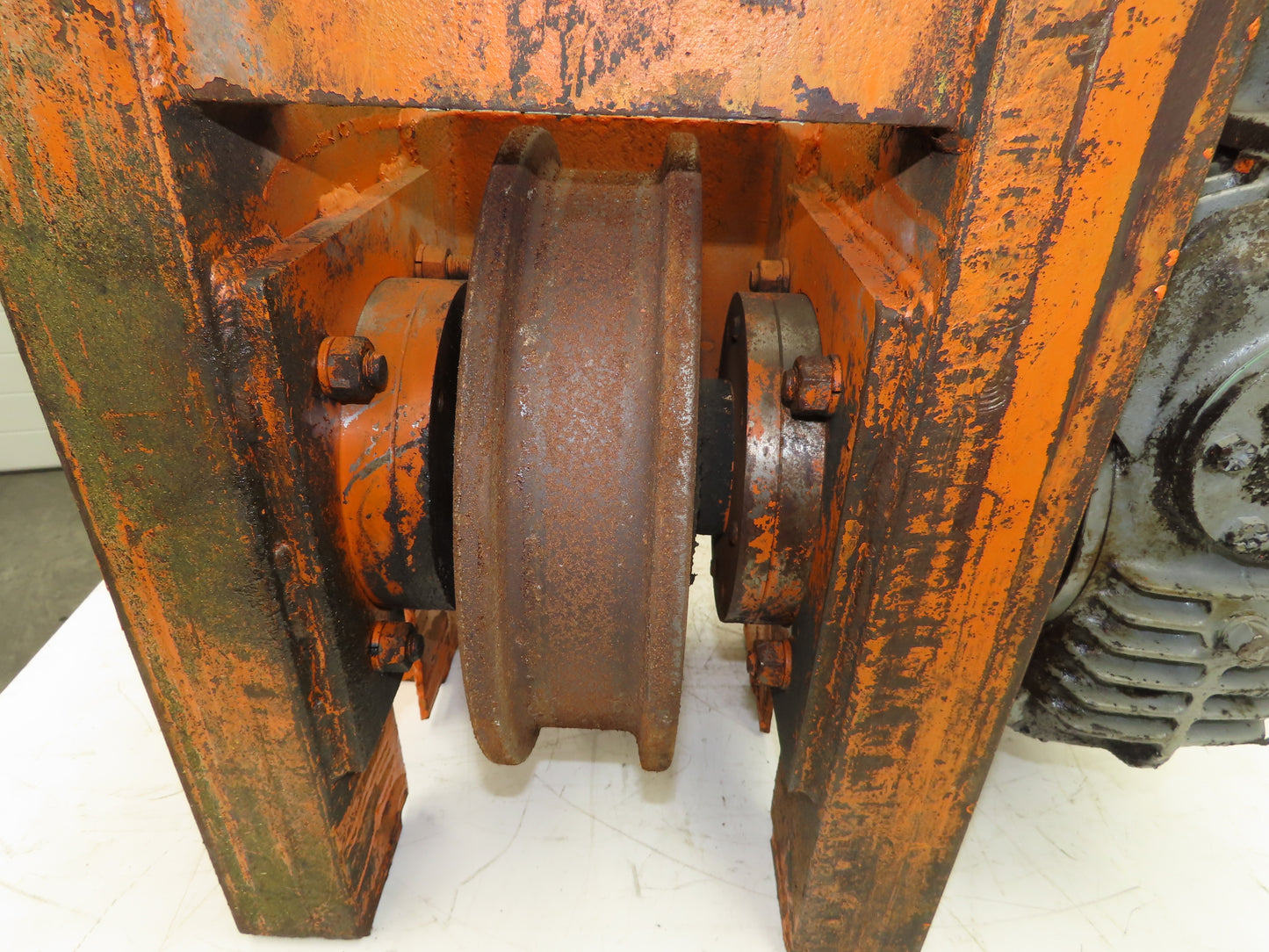 Cleveland Tramrail Bridge Crane Motorized Drive Gantry or Top Running 3Hp 100fpm