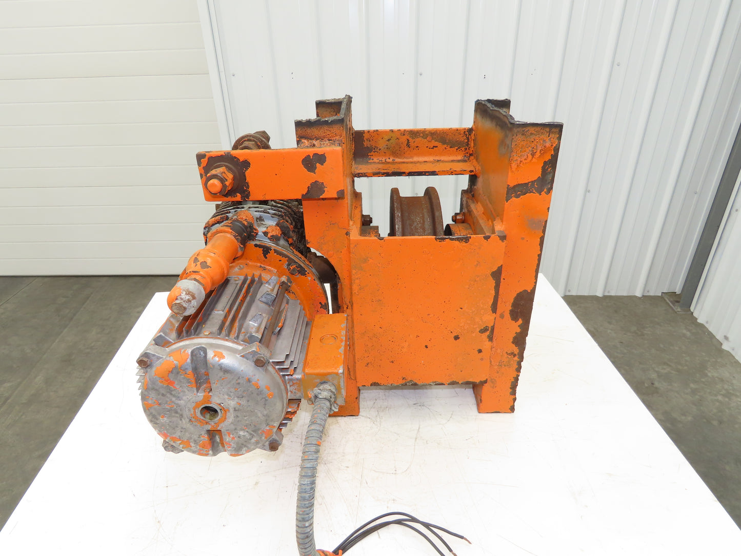 Cleveland Tramrail Bridge Crane Motorized Drive Gantry or Top Running 3Hp 100fpm