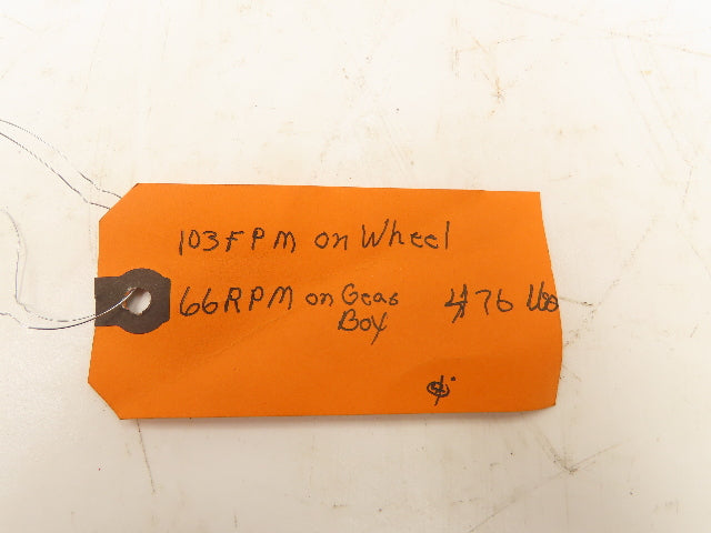 Cleveland Tramrail Bridge Crane Motorized Drive Gantry or Top Running 100fpm