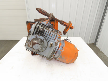 Cleveland Tramrail Bridge Crane Motorized Drive Gantry or Top Running 100fpm