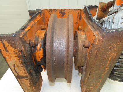 Cleveland Tramrail Bridge Crane Motorized Drive Gantry or Top Running 100fpm