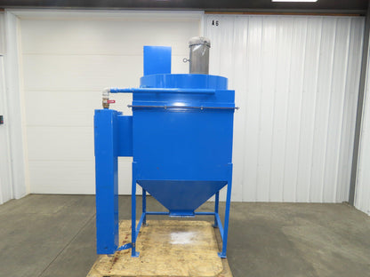 60 Gallon Dust Collector Baghouse Receiver 7.5Hp 16" Blower w/ Blowoff Filters