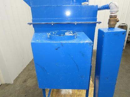 60 Gallon Dust Collector Baghouse Receiver 7.5Hp 16" Blower w/ Blowoff Filters