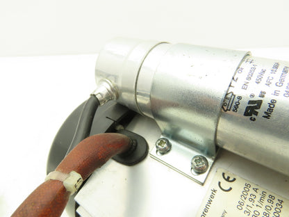 Elektromoterenwerk ECS 56G 4-218 AC Motor 0.1kW 1630rpm 110v 1ph 56 Frame IP54